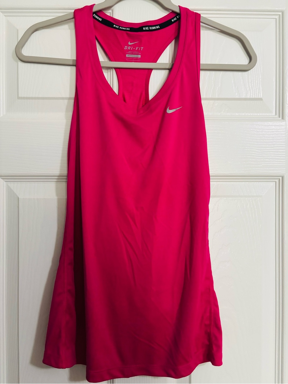 Nike Hot Pink Dri-FIT Running Tank